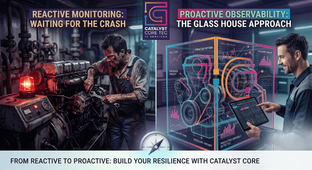 The Port of Precision: Why Hull SMEs Need Observability Over Simple Monitoring